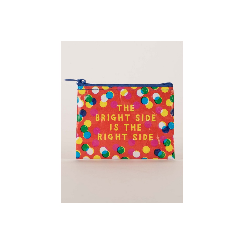 BlueQ, Coin Purses, Art & School, Unisex, 3"x4", Bright Side, 676197